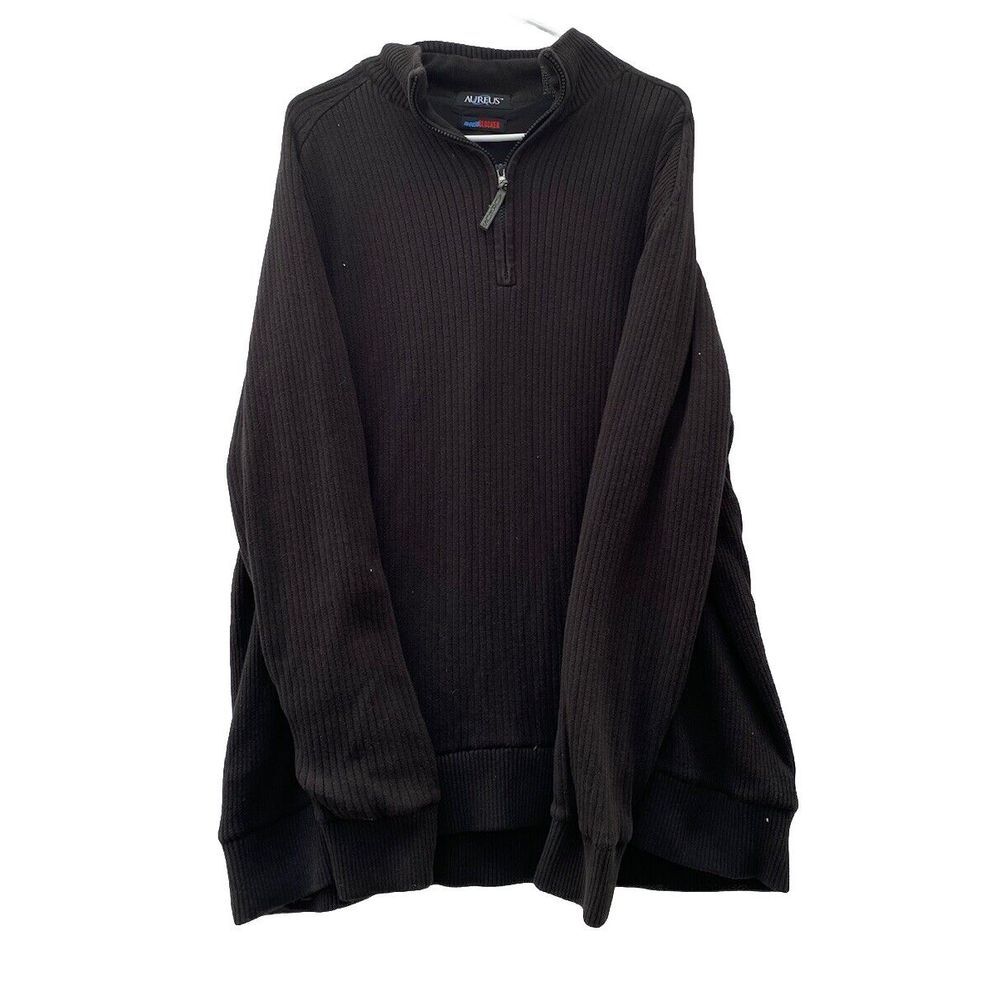 Aureus Breeze Blocker 1/4 Zip Pullover‎ Black XXL Golf Outdoors
